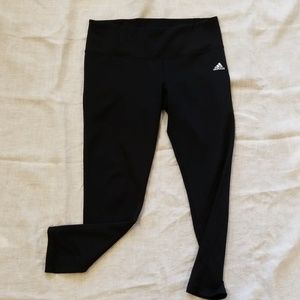 Women's Adidas climalite athletic leggings L